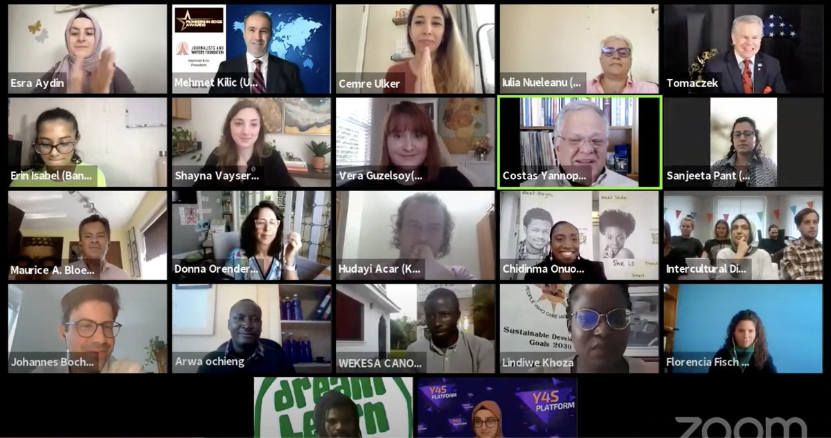 UlkerCemre's tweet photo. .@JWFoundation_ had a superb awards ceremony for the Pioneers in SDGs applauding the wonderful work of so many CSOs from 15 different countries. Here is the recording of the event if anyone would like to check out brilliant project submissions we received! https://t.co/AKxdhUt8zw https://t.co/gcc0F4ED3U