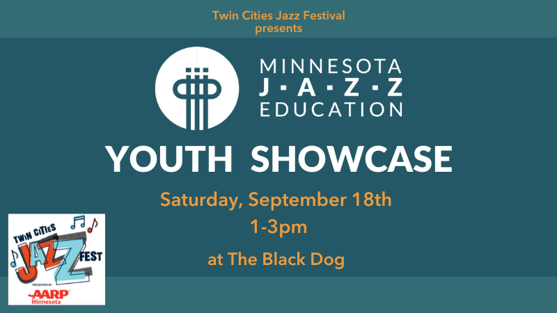 MNJazzEd's tweet photo. We are hosting at Youth Showcase on Saturday 1-3pm at @BlackDogStPaul for the @tcjazzfestival - join us for some great live music from local young musicians! #youthjazz #musiceducation #youth #Showcase #stpaul #twincities #freeevents #supportyouth https://t.co/V8RoireEMn