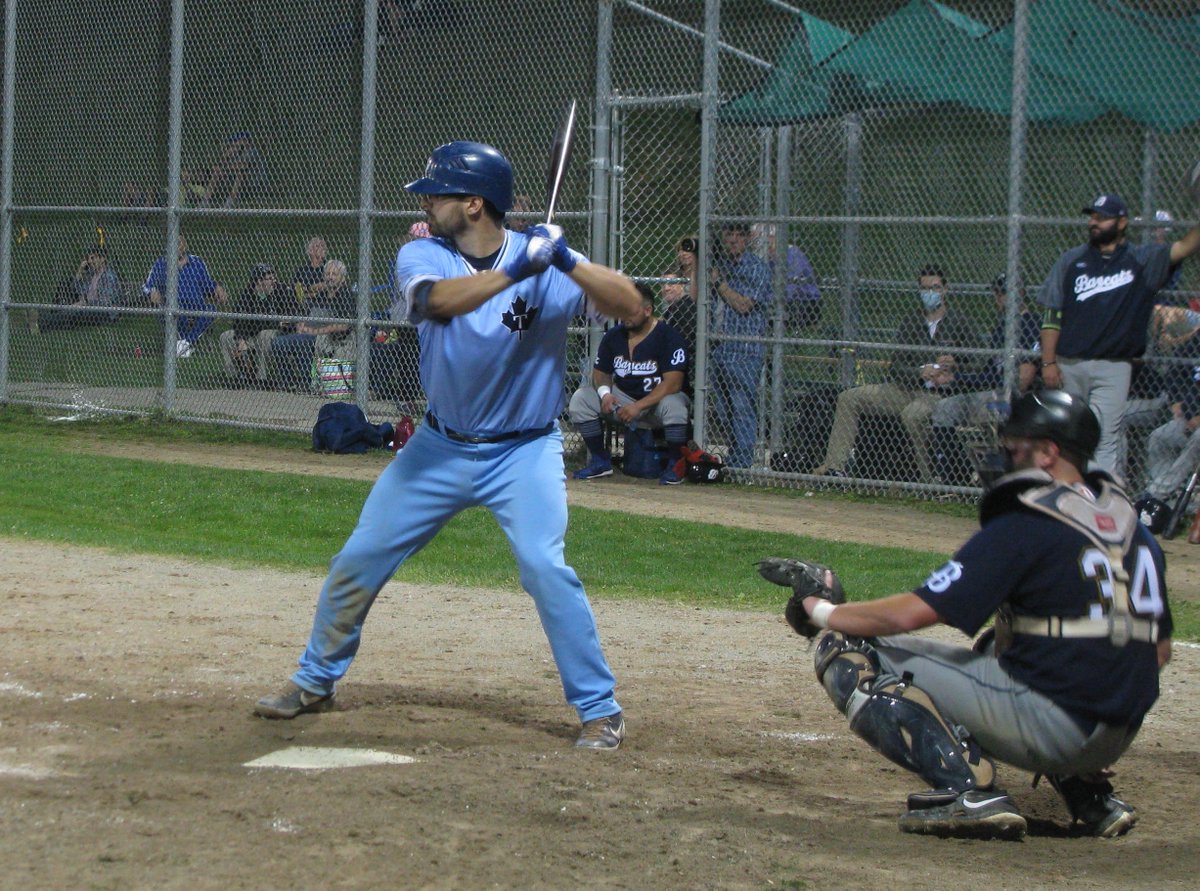 LaRussaGastro's tweet photo. Round One to the Challengers. Full recap of Semifinals Game 1 between the @IBLMapleLeafs and @IBLBaycats from On the Christie Hillside.
https://t.co/JCSF3S7a2r https://t.co/GIK3f5Zwkt