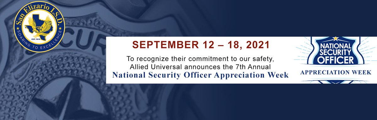 SanElizarioISD's tweet image. Recognizing their commitment to our safety. #SecurityOfficerAppreciationWeek #SEISDCommunityOfChampions