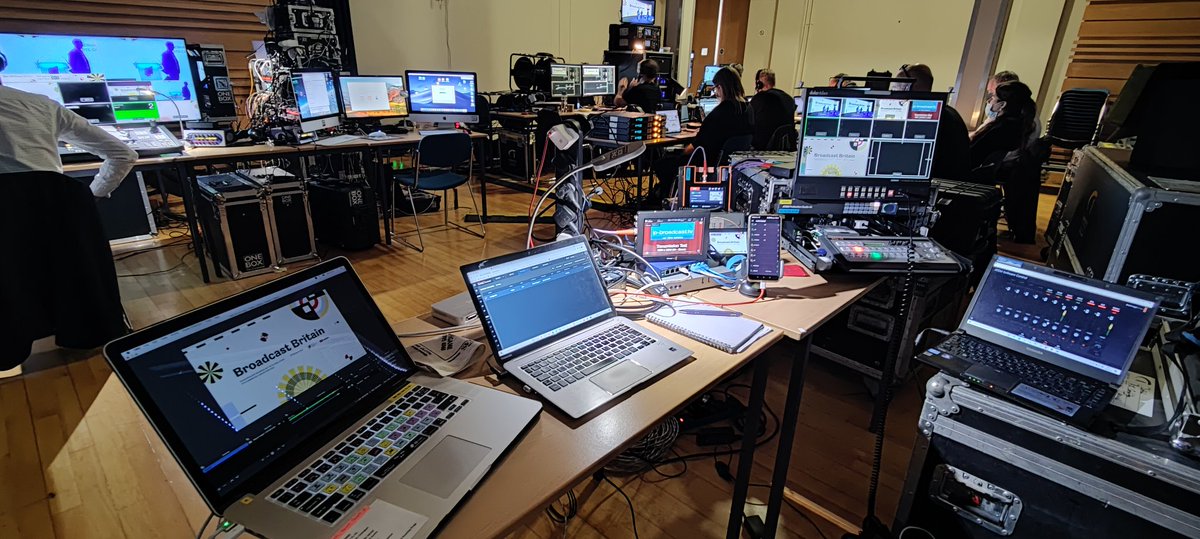 3 days onsite delivering pictures from the RTS Cambridge convention to the Vimeo web streaming platform.  Nearly 19 hours on content delivered via primary connectivity from event sponsors VMO2 hybrid fibre coaxial DOCSIS network + 4G backup just in case.