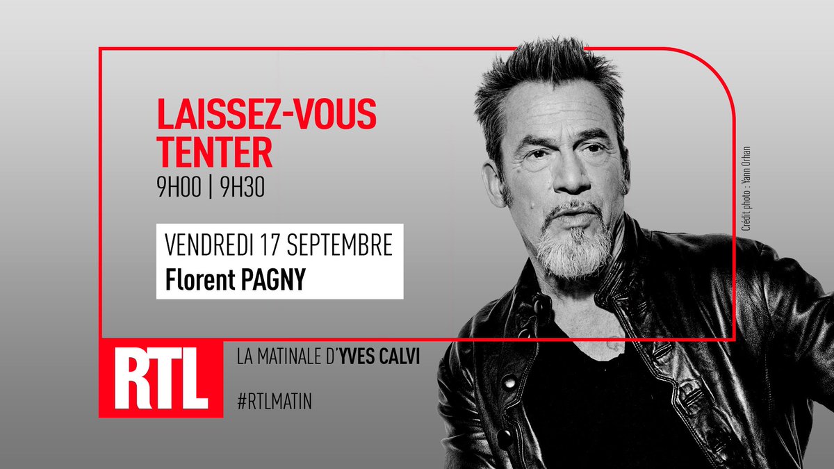 Steven Bellery (@stevenbellery) on Twitter photo 🎶RENDEZ-VOUS <a href="/RTLFrance/">RTL France</a> ▶️@FlorentPagny sera notre invité demain vendredi en direct dans <a href="/LVT_RTL/">Laissez-Vous Tenter - RTL</a> pour la sortie de son 20ème album « L’avenir » concocté par @CalogerOfficiel ! À demain ! #FlorentPagny 🎶RENDEZ-VOUS <a href="/RTLFrance/">RTL France</a> ▶️@FlorentPagny sera notre invité demain vendredi en direct dans <a href="/LVT_RTL/">Laissez-Vous Tenter - RTL</a> pour la sortie de son 20ème album « L’avenir » concocté par @CalogerOfficiel ! À demain ! #FlorentPagny