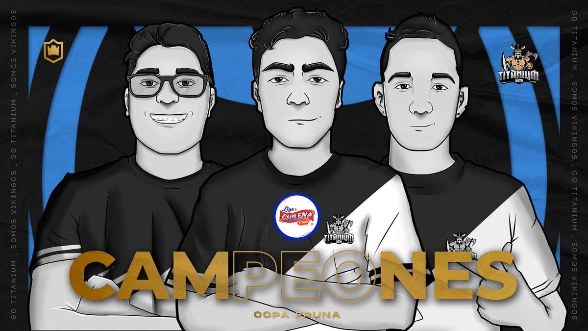⭐ Titanium Army ⭐ (@titaniumarmygg) on Twitter photo #CR | <a href="/LigaFruna_CL/">Liga Chilena Fruna</a>
Una vez más nos alzamos campeones y gozamos de la gloria con los dioses, a festejar guerreros por una gran #CopaFruna 🏆
🆚️ <a href="/PlatinumCR_/">Platinum Esports</a>
📊 2 x 1
⭐ <a href="/_NaCHo_CR/">ACE NaCHo</a> <a href="/CruuzZ0/">Carlos Cruz𓆰𓆪</a>
¡Aquí es donde se ven los verdaderos huevos, no en fase de grupos! 🤫
#GoVikingos 🪓 #CR | <a href="/LigaFruna_CL/">Liga Chilena Fruna</a>
Una vez más nos alzamos campeones y gozamos de la gloria con los dioses, a festejar guerreros por una gran #CopaFruna 🏆
🆚️ <a href="/PlatinumCR_/">Platinum Esports</a>
📊 2 x 1
⭐ <a href="/_NaCHo_CR/">ACE NaCHo</a> <a href="/CruuzZ0/">Carlos Cruz𓆰𓆪</a>
¡Aquí es donde se ven los verdaderos huevos, no en fase de grupos! 🤫
#GoVikingos 🪓