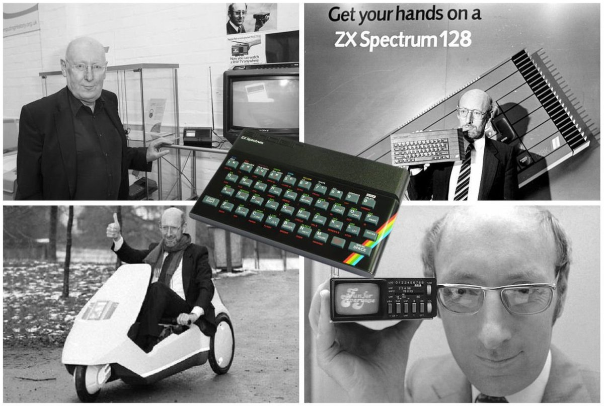 papsl's tweet photo. Poslovil se je gospod Sir Clive Sinclair. Naredil je računalnike dostopne praktično vsem, izdelal električni avto, zložljivo kolo, prenosni TV, bil je najbrž eden izmed zadnjih sanjačev, ki mu za dobiček ni bil kaj prida mar, ... 🙏
Srečno tam daleč za mavrico! 🌈 #SirSinclair https://t.co/n5zSSzjs6y