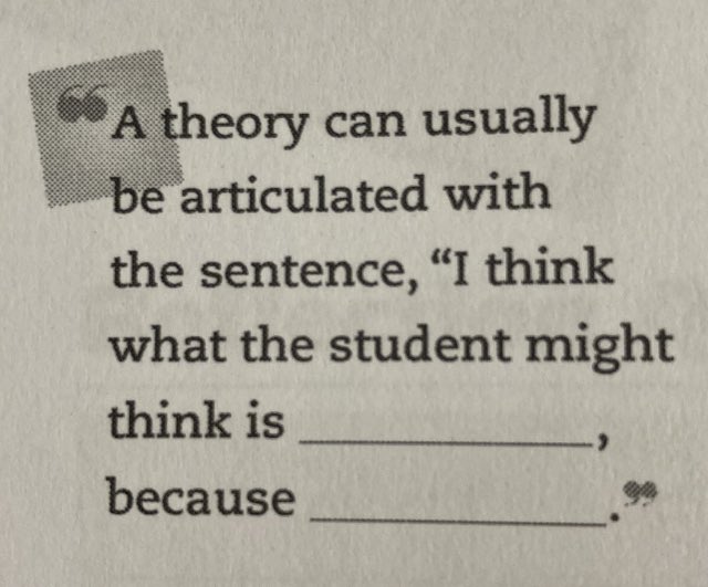 AllLearnersMath's tweet image. Once we have some information about our Ss we Should be using diagnostic tools to learn more about them. Then we can develop theories that can be tested out. #SolvingForWhy #MathematicianDiagnostician #Math4All #ITeachMath @Dr_John_4_Math @Math_Solutions