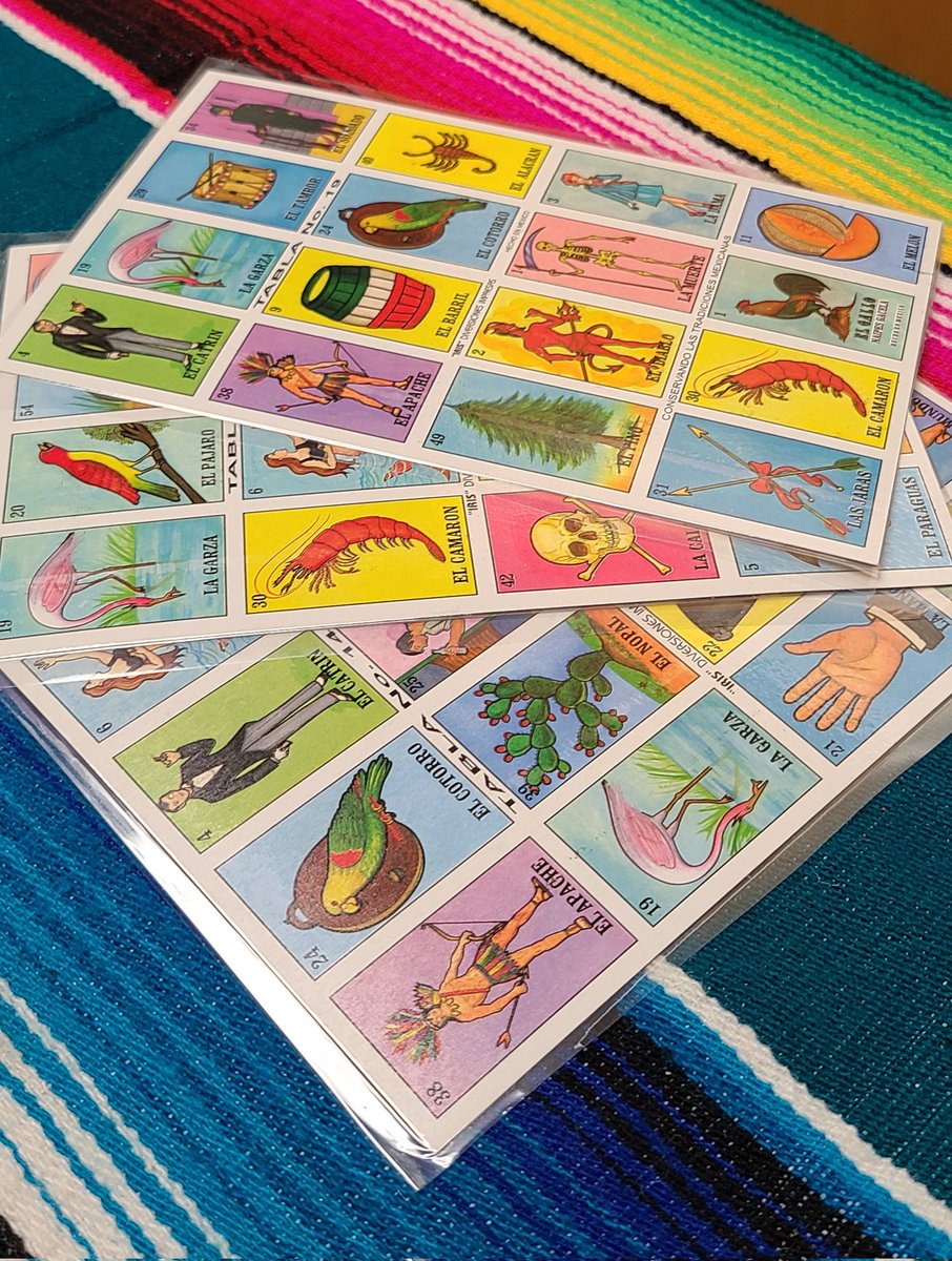 LatinxHigh's tweet photo. Conexión played Lotería today for our group activity! https://t.co/QXlkwEtgJN