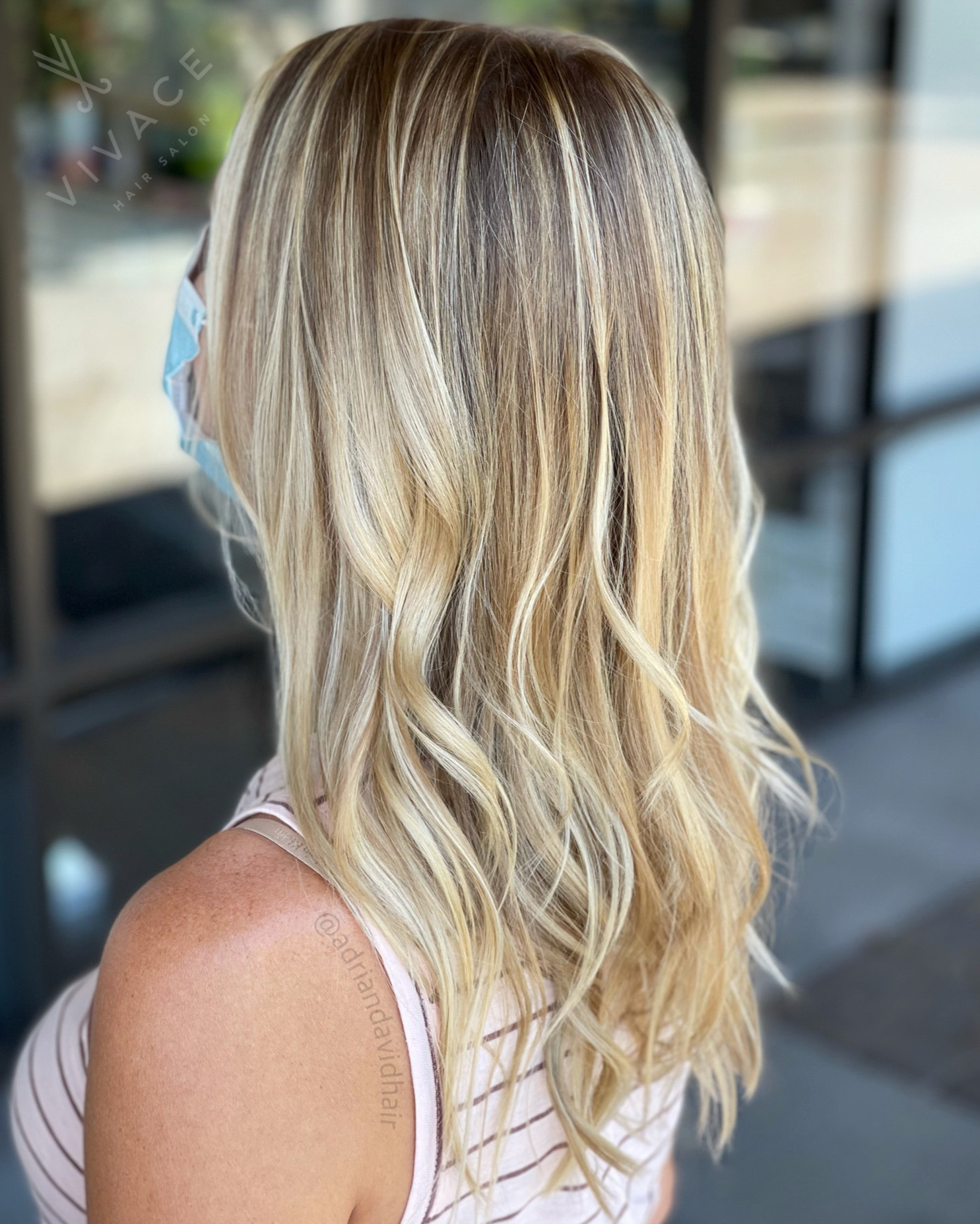 vivacehairsalon on Twitter: "Sunkissed #blonde created with #balayage  highlights by Adrian Sieminski #delmar #sandiego #carlsbad #solanabeach  #encinitas #sanmarcos #hairsalon #oceanside #escondido #vista #haircolor  #hairstylist #blondehair #bressiranch ...