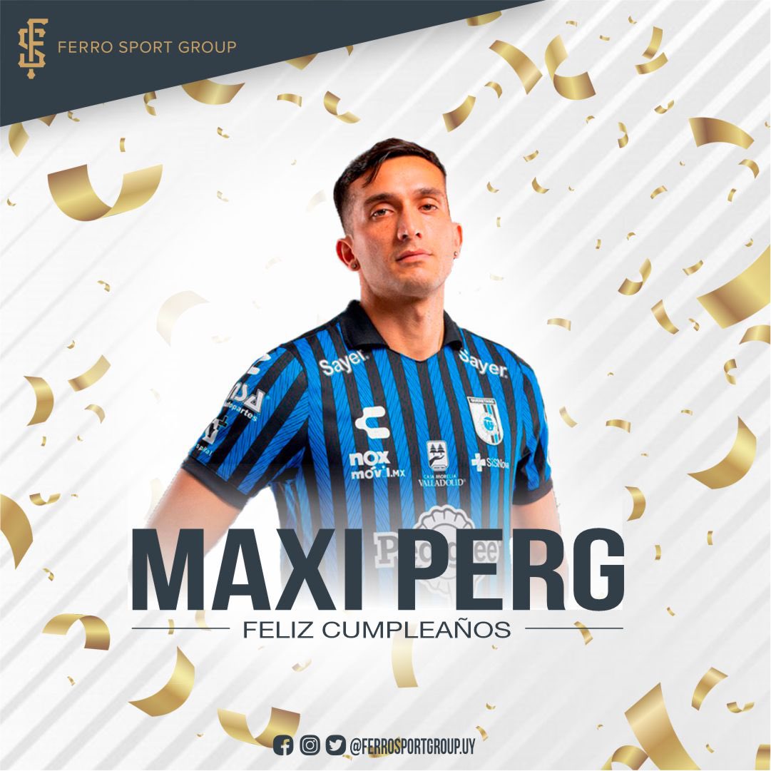 FerroSportGroup's tweet photo. ▪️De parte de @FerroSportGroup le deseamos un muy Feliz Cumpleaños a nuestro amigo Maxi Perg!
¡Gracias por ser parte de nuestro equipo!
#FerroSportGroup #MaxiPerg https://t.co/rehayH3u3l