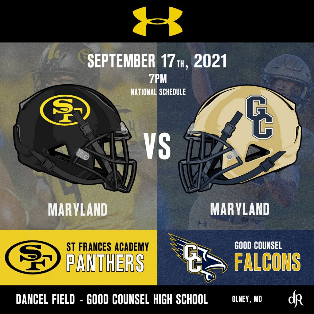 SFAfootball_MD's tweet photo. Big game this week in Olney! Come support the guys tomorrow at Good Counsel at 7 PM!! 

#Baltimoresteam #Panthers4lyfe #SFAvseverybody https://t.co/btb8qjlJHU