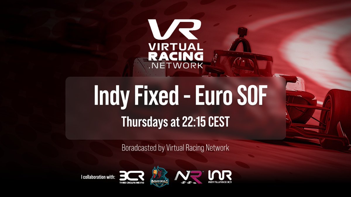 m4sked_devils's tweet photo. #iRacing 🏁

🎙️: "Participamos en esta nueva idea con ganas de disfrutarla al maximo"

🏆 | #EuroSOF Indy Fixed
📌 | Kentucky
📺 | https://t.co/uPKqMTIFWe
⏰ | 22:15

👿 | @NachoRallye
👿 | @Xsilent_089
👿 | @BaTo_GM
👿 | @GuillermoPeque3
👿 | @_idealista_

#GoDevils 😎 https://t.co/CSsfhZBJRL