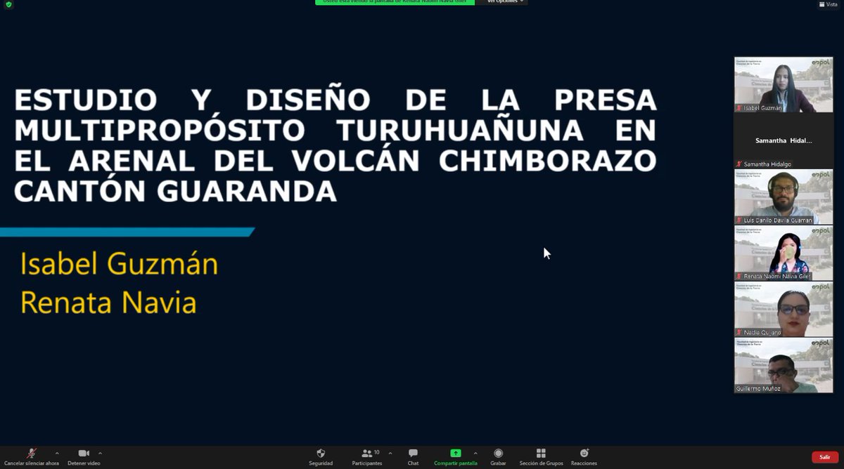 Felicidades al @TeamCivil por todo su esfuerzo, excelentes proyectos. <a href="/FictESPOL/">Facultad de Ingeniería en Ciencias de la Tierra</a> <a href="/aefict/">AEFICT - ESPOL</a> <a href="/paolalrc/">Paola Romero</a> <a href="/EddySanclemente/">Eddy Sanclemente</a> <a href="/espol/">ESPOL</a>