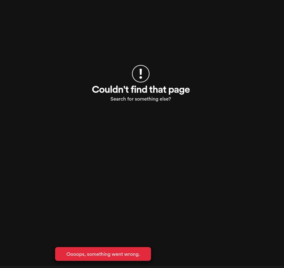 StaticShock9000's tweet photo. @SpotifyCares Podcast won't load or play. I get this error on the main page...

OS: Win 10 and Android 11
Restarted app/Signed out - issue still persist
 #SpotifyDown https://t.co/PPoRzn9NJT