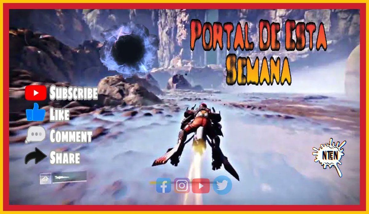 enbananes's tweet photo. Caile 🆕 vidio.  

@YouTube
@enbananes
@YouTubeCreators
@Bungie
@DestinyTheGame
#NTEN
#SiguemeYTeSigoDeVuelta
https://t.co/9T4RCEx6ry https://t.co/FFvYihUbce