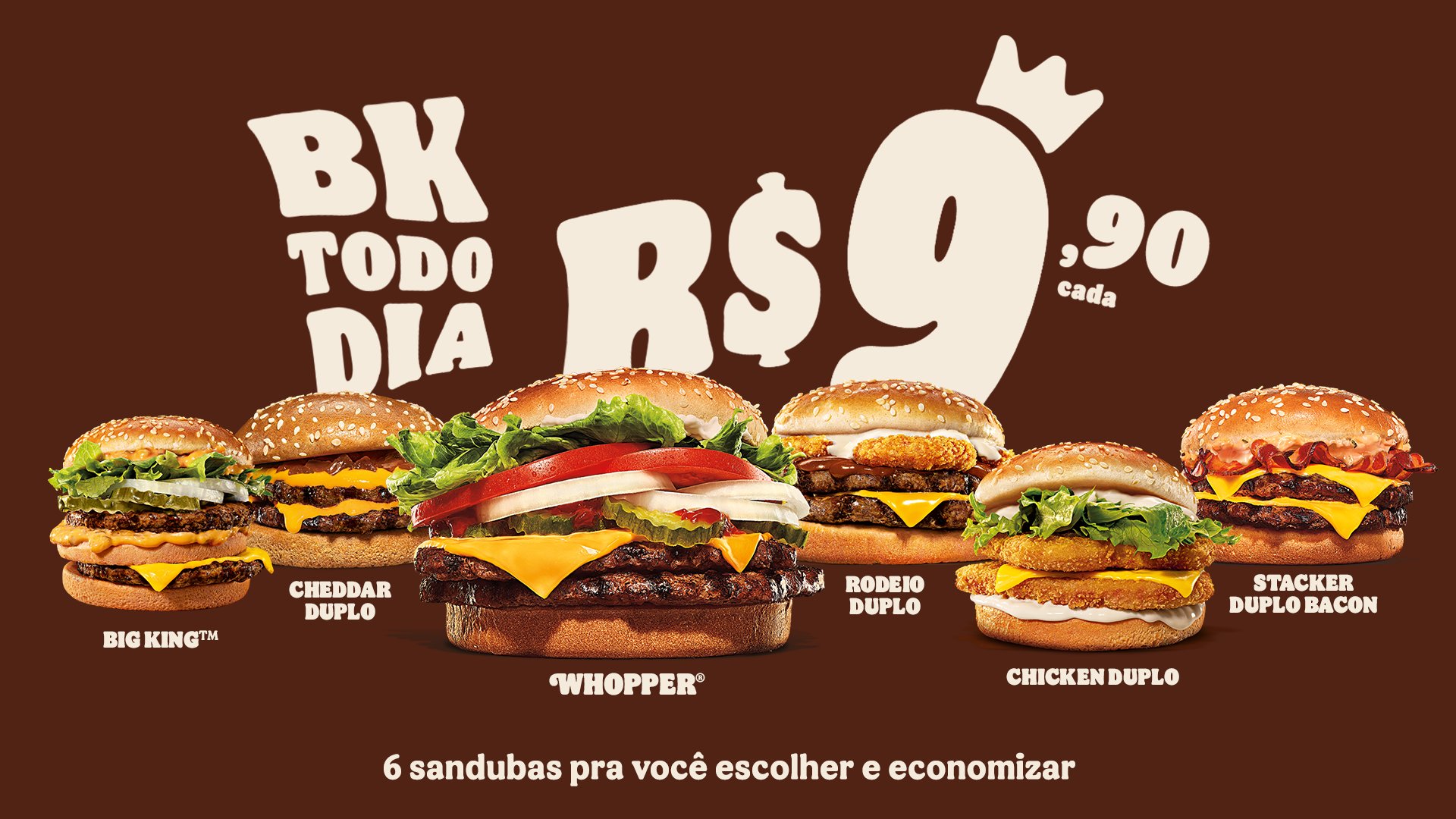 Twitter 上的 Burger King Brasil：