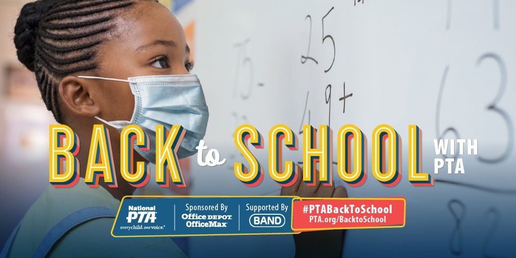 NationalPTA's tweet photo. As a proud sponsor of National PTA, @officedepot has the supplies and solutions parents, students and teachers need to #KeepSchoolGoing in the classroom and beyond. https://t.co/wzxs1UHJfq https://t.co/PU3BLBeaK1