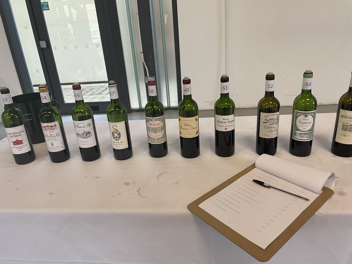 1st pro wine tasting since autumn 2019. Thank you <a href="/ThormanHunt/">Thorman Hunt</a> bought some back to Fishguard to educate friends.