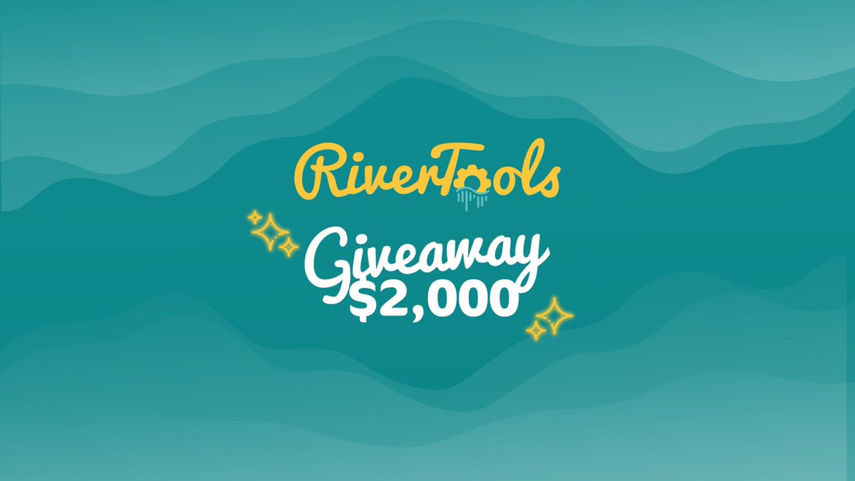 River_Tools's tweet photo. $2,000 Giveaway to celebrate our launch

Click on the link to complete the tasks and participate. 200 winners will be drawn and each one will receive $50 in $TOOLS.

https://t.co/06jrfQyCZ3

Join our telegram: https://t.co/euQg50c729

#Moonriver https://t.co/YdMMqa7KyN