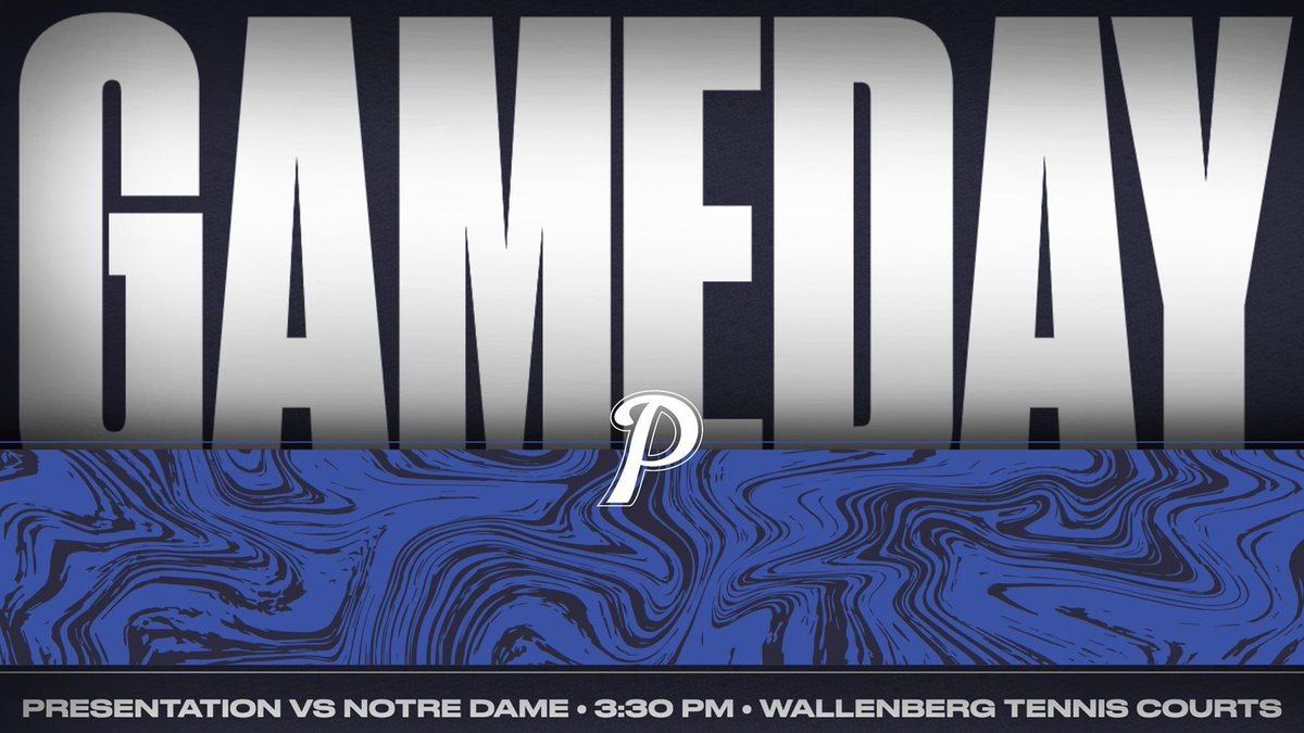 Today's JV tennis match vs. Notre Dame will take place at Backesto Park at 2:30 PM.  #GoPanthers