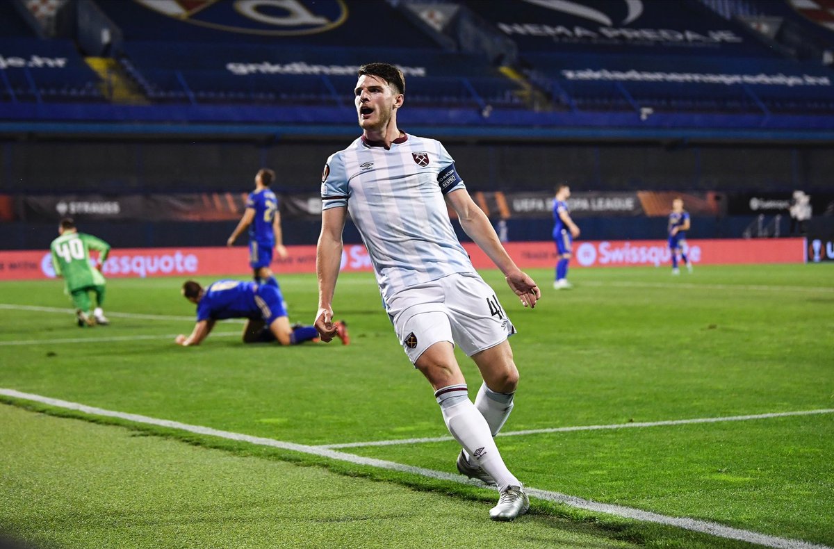 Declan Rice tweet media