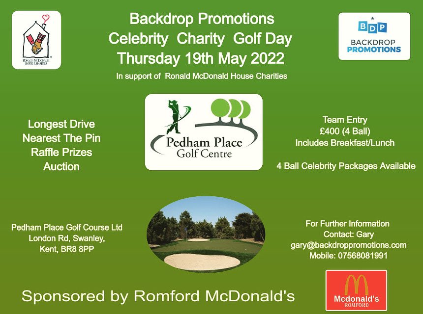 So pleased to be supporting <a href="/RMHCUK/">Ronald McDonald House Charities UK</a> with our fabulous Celebrity Golf Day In May 2022

Click on the link below and see all the great work and support this fabulous charity offer families ❤️🙏🏽 

#rmhc 
#McDonalds #charity <a href="/CharityEventsUK/">Charity Events UK</a> <a href="/utdforcharity/">United For Charity</a> 

rmhc.org.uk
