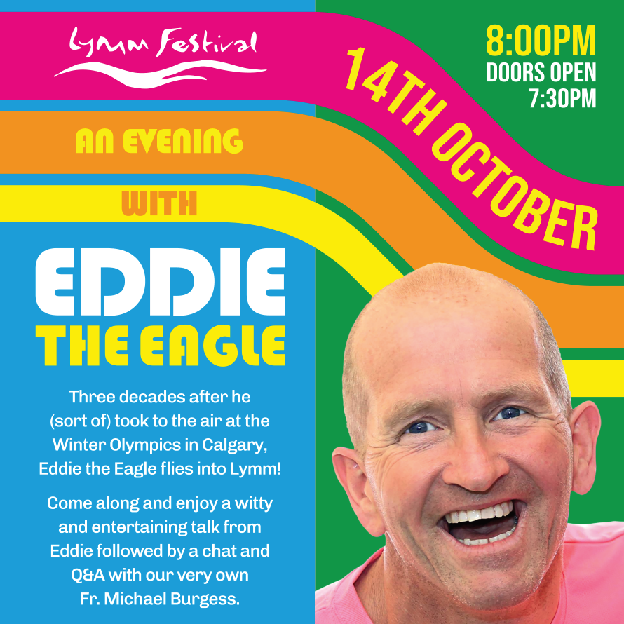 Eddie the Eagle flies into Lymm! ⛷

Join Michael Edwards for a witty and inspirational talk about his overnight transformation into a ski-jump legend

Thurs 14th Oct, 8pm
Lymm High School
£15

Book your tickets here: bit.ly/3nH1tOe

<a href="/yourLymm/">𝑌𝑜𝑢𝑟 Lymm</a> @lymmlife #lymm #cheshire