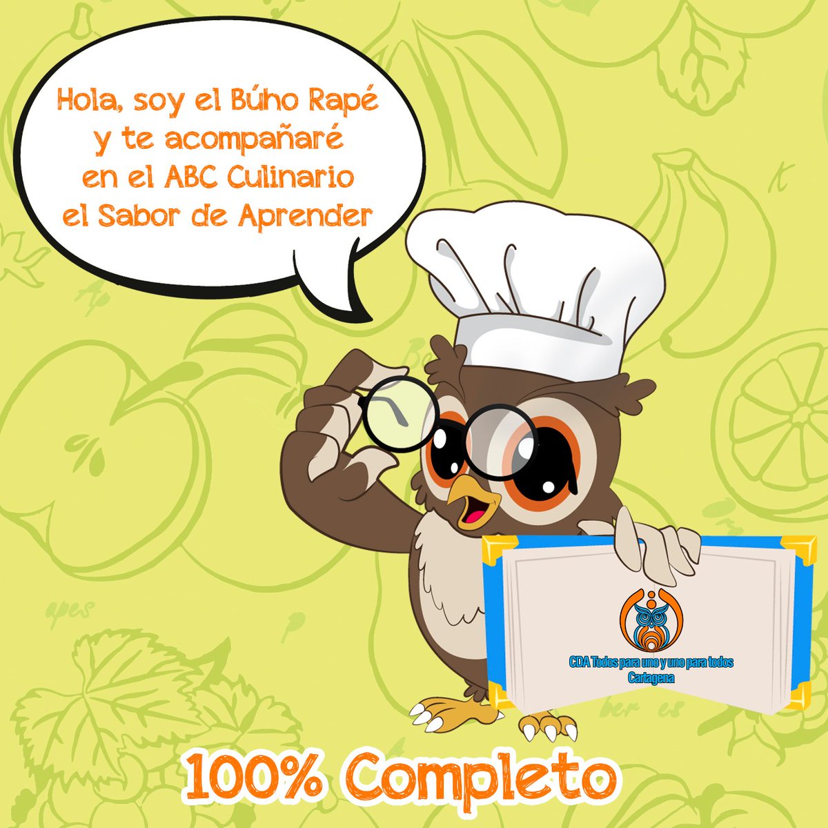 BEATRIZBERNAL26's tweet photo. #PTA_SiempreJuntosPara Lanzamiento del Búho Rapé del #ABCCulinario El sabor de Aprender. Semana de APC en @PTA_Colombia @seceducacionctg   @Mineducacion @DPulecio @LondonoYerry @azulviloleta @DIANAECHAVARRIA @EvelynAriza2 @anamargaritapv @agfre90 
#CDATodosparaunoyunoparatodos https://t.co/tAupNvIWk8