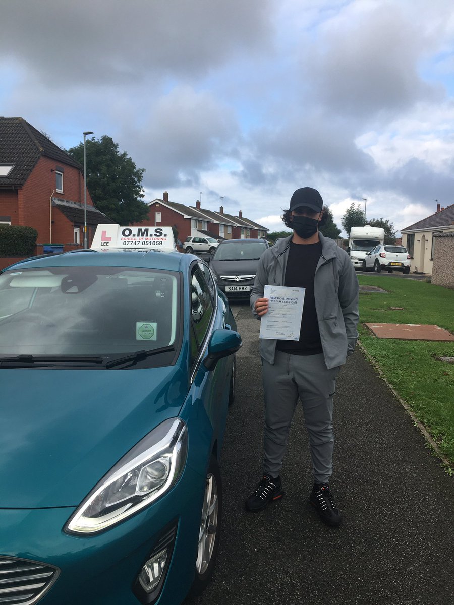 of_oms's tweet photo. Congratulations to Levante on passing his #drivingtest at #Rhyl test centre today only 5 minors and first attempt , well done #drivesafe and all the best. #Northwalestweets #safedriving #Abergeletweets #Prestatyntweets https://t.co/C3MByz3zDr