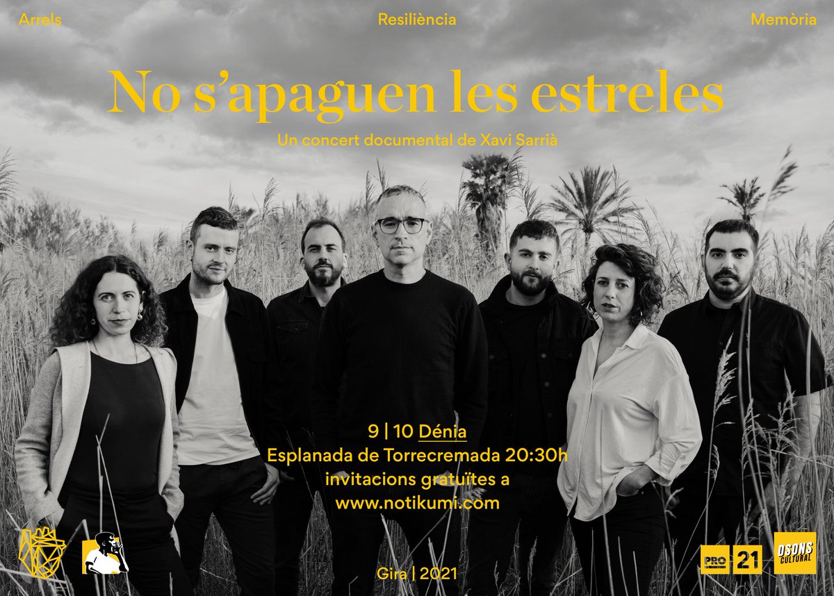 xavisarria's tweet photo. DÉNIA✨

El 9 d'octubre tocarem a Dénia. Entre el Montgó i la nostra mar. Amb arrels, resiliència i memòria. Fins prompte, la Marina.❤️

🎟️Entrades gratuïtes ja disponibles: https://t.co/4CIAtSdjXw https://t.co/oLHfNkPm0T