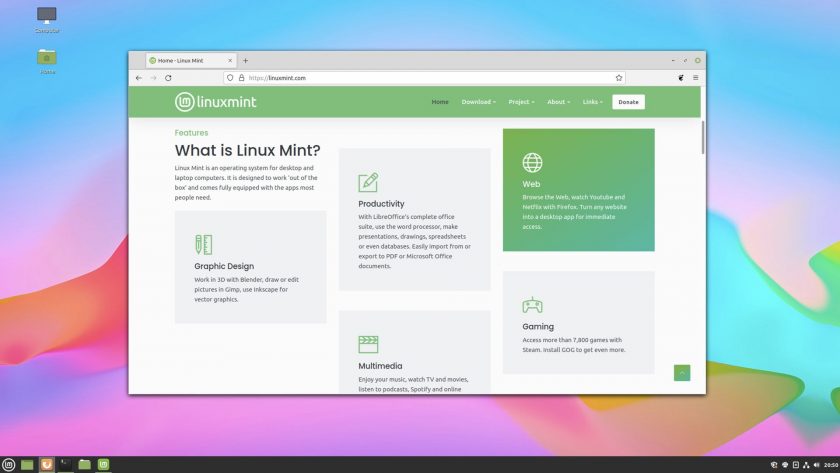 omgubuntu's tweet image. Linux Mint&apos;s New Website is Live (And Yes, It Looks Fresh) #opensource #linux omgubuntu.co.uk/2021/09/linux-…