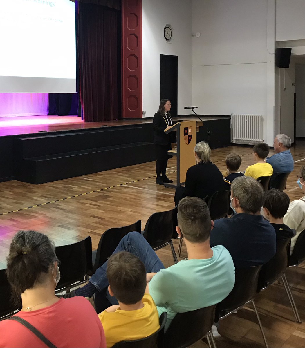 Wonderfully inspiring words from our head students <a href="/BDBSchool/">Bishop David Brown </a> open evening #ProudOfBDB <a href="/welovewoking/">We Love Woking</a>