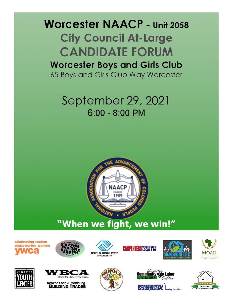 WorcesterNAACP (@thewoonaacp) on Twitter photo 