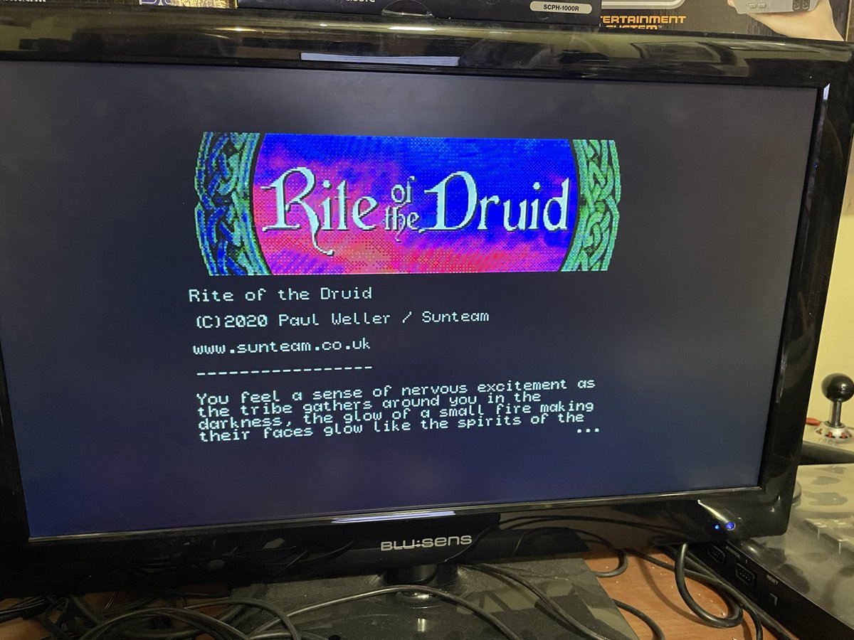 uto_dev's tweet image. Checking the result of Adventuron exporting to DAAD+MALUVA+DRC. #spectrumNext