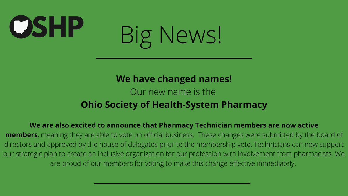 OhioSHP's tweet photo. Sign up or renew your membership here:  https://t.co/sl62Tou9cD https://t.co/0GsAw04ZPq