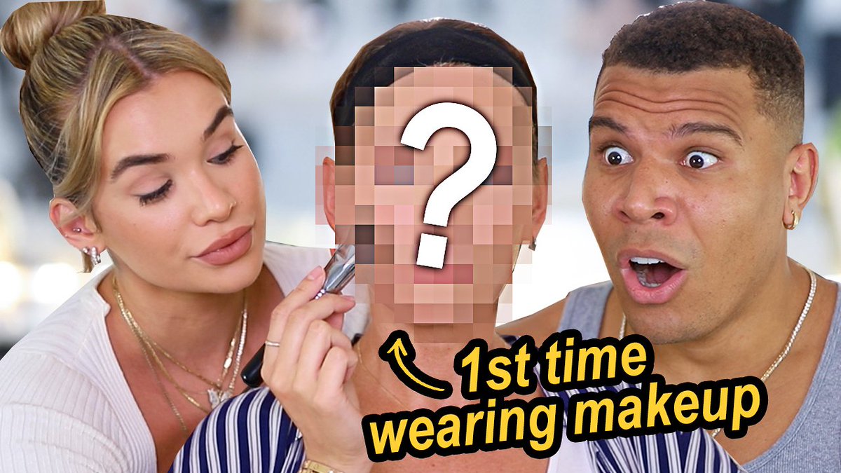 NEW VIDEO 📹 I gave my Boyfriends mom a makeover!! This was her first time wearing makeup... 😮 youtu.be/RupZLwm59cI