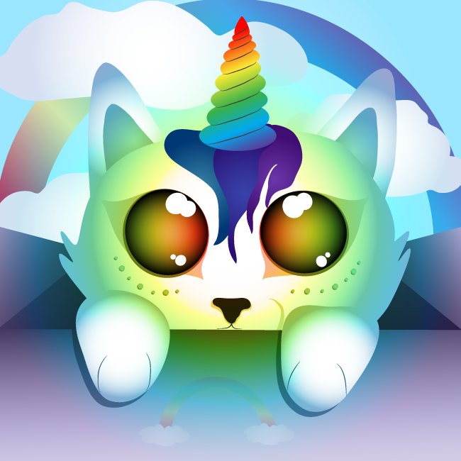 This special uni-kitty is now ready for her new home! She brings her own rainbow with wherever she goes.

Adoption fee is 0.012 $ETH

Find her here in the adoption center:
opensea.io/assets/0x495f9…

#NFT #nfts #NFTdrop #NFTCommunity #NFTartist #nftcat #catnft #nftart