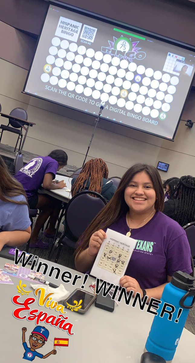 LathesTowns's tweet photo. Fun to be had by all @tarleton_tab TARLETON Activities Board #HispanicHeritageMonth #BingoNight #TarletonTogether https://t.co/90Y77YZRMU