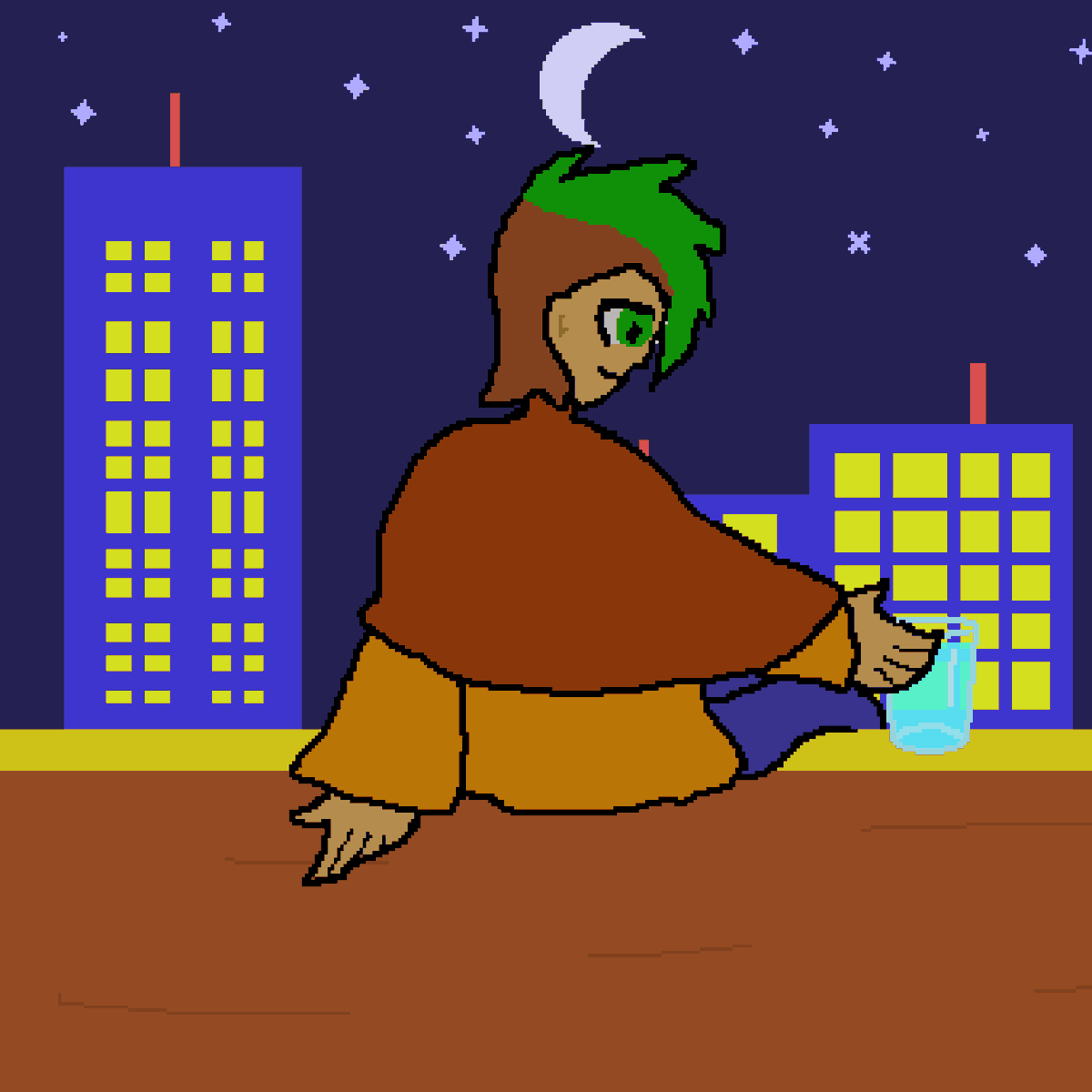 chikori110's tweet photo. un dibujo medio raro (mi primera vez en tableta grafica) de chikori, bajo una noche estrellada, espero les guste y lo disfruten ^V^<3

perdon si esta raro el cuerpo, es mi primera vez en tableta grafica
#arte #chikori1 #pixelart #pixelartist https://t.co/8SroEyjhhF