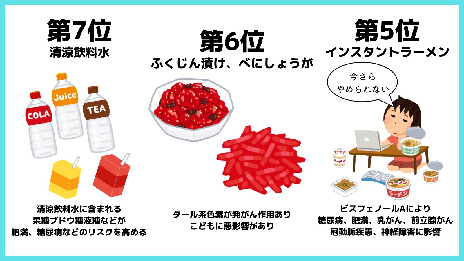 ほとんどの人が食べている？医者が食べない「危険な食品」ワースト10！