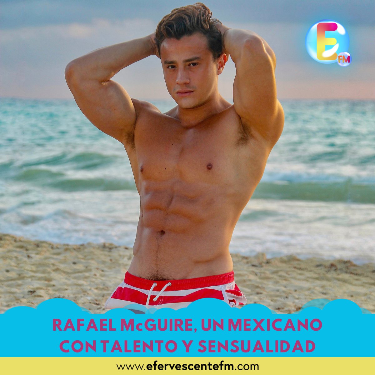 efervescentefm's tweet photo. @rafalo94 talento y sensualidad que se une a la #FamiliaEFM 🔥💖
A sus 27 años ha estudiado cine, participado en proyectos de cine y televisión, ahora se lanza al mundo musical 🎶🤩
Lee la nota aquí https://t.co/KtG1UIZxVe y escucha su primera canción #NotNobody 🥳 https://t.co/mBOlBSAShi