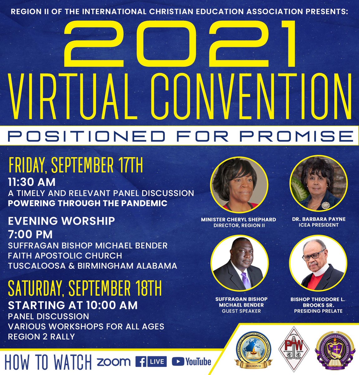 DCDEMDPAW's tweet photo. Region 2 is on the move for Jesus!

The Region 2 ICEA Virtual Convention begins tomorrow morning! Be sure to tune in and be empowered!

#PAWInc #ICEA #SundaySchool #SundaySchoolArise #ChristianEducation #DCDEMD https://t.co/g2NpupuRQF