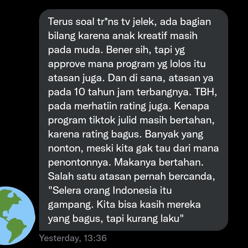 tvindonesiawkwk's tweet photo. lanjutan testimoni ex karyawan dari Tr4ns TV hingga sentilan M*C Group juga KaP3ih a.k.a Lembaga Pelindung Moral Bangsa https://t.co/eMf8QnfvBE