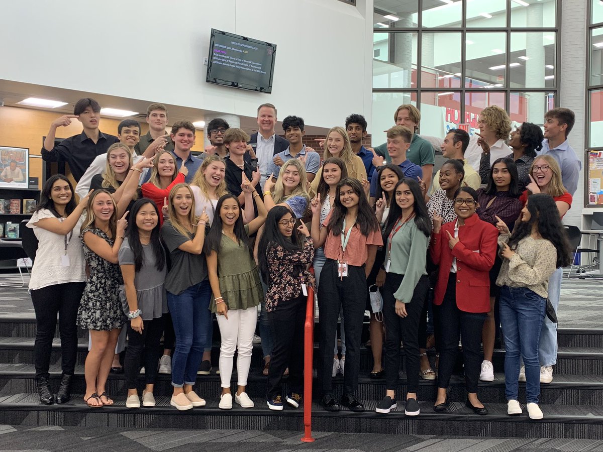 Thank you @bhunt84 for joining us today for our first meeting of the year. We loved learning about the traditions of the Red Jackets and how you began this awesome program.