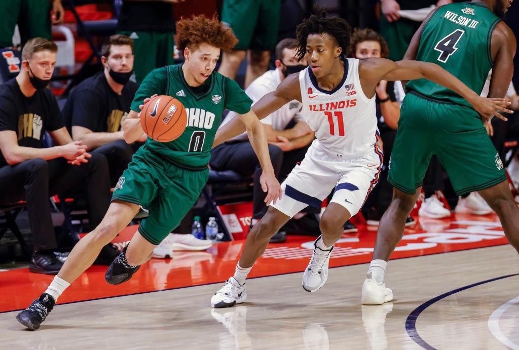 DamoneKing2's tweet photo. After a great talk with @JeffBoals , I am extremely blessed to receive my first offer from Ohio university #gobobcats https://t.co/C4Ltl7efJX