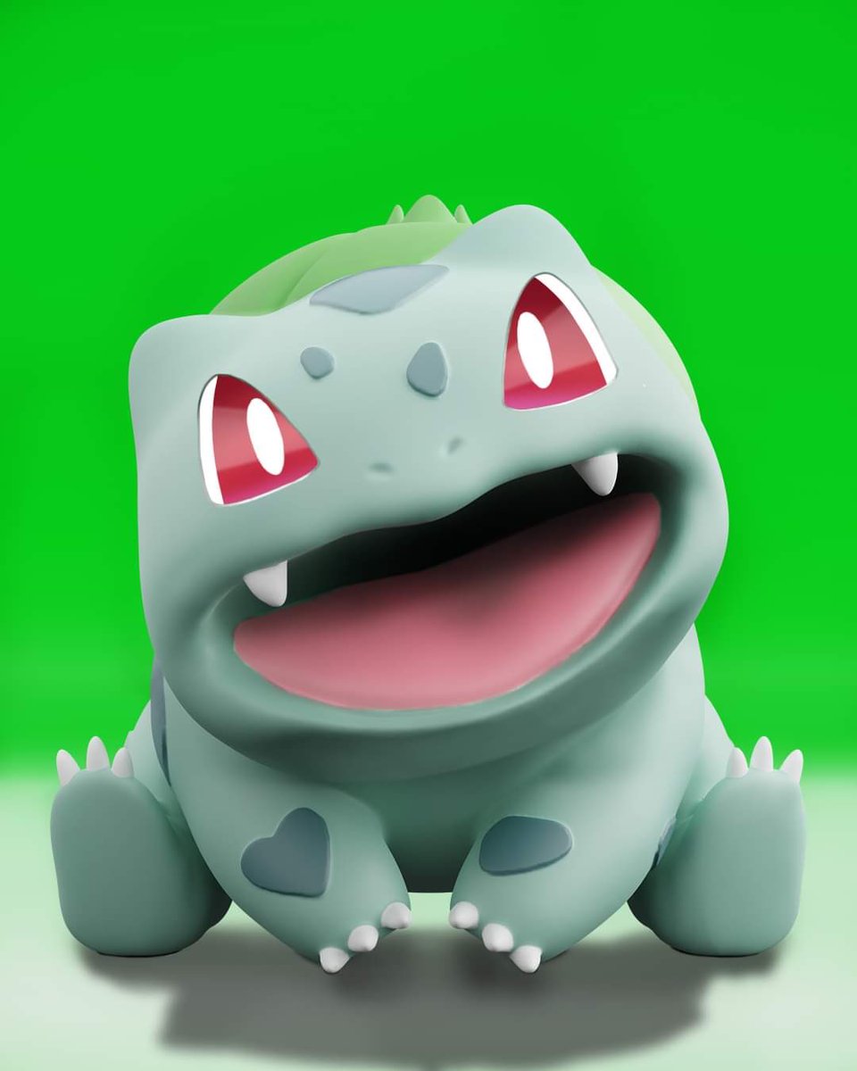 He do be kinda cute tho #bulbasaur #fanart