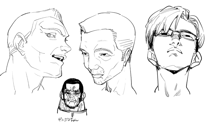 男の顔描き描き祭り開催したら3人目で髪型被って中止になった 