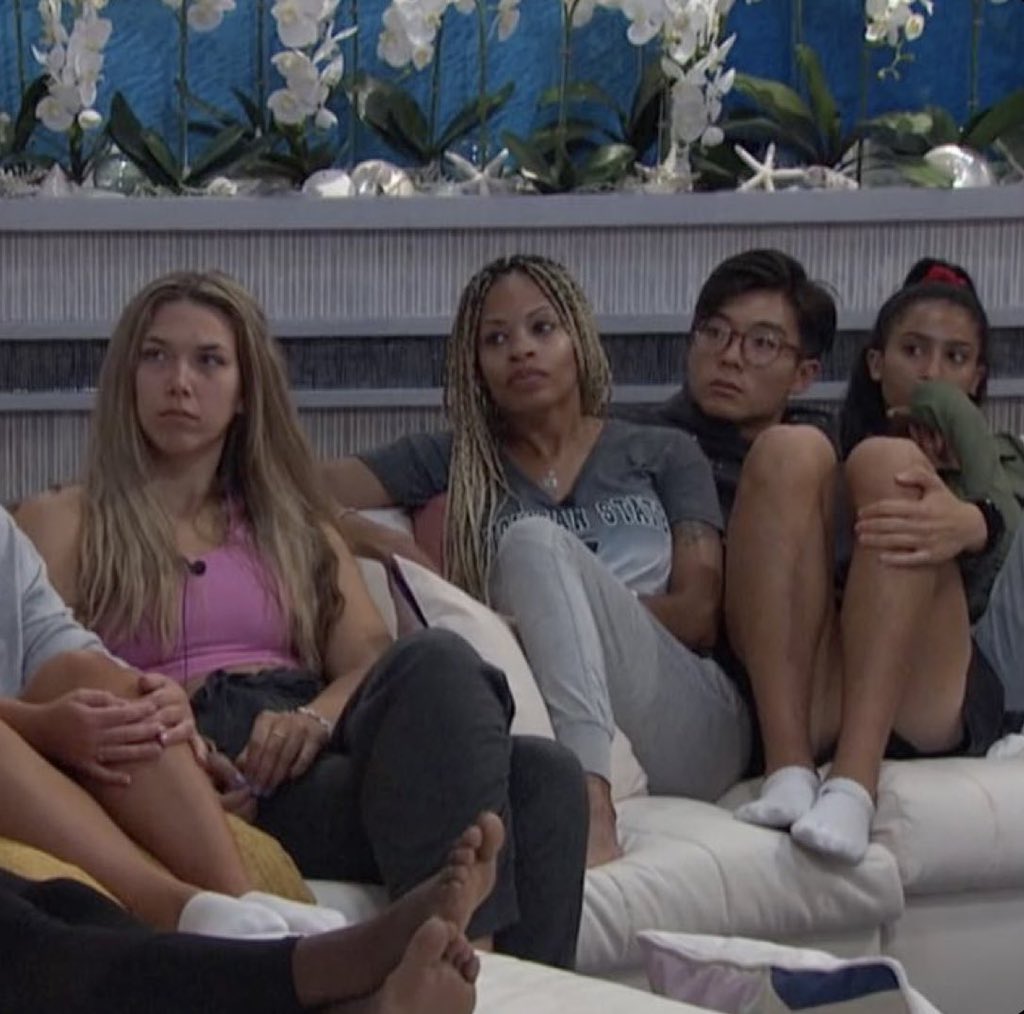 bbusanti's tweet photo. imma tell my kids this was the final 4 of big brother 23 #bb23 https://t.co/8EUnOMLFnE