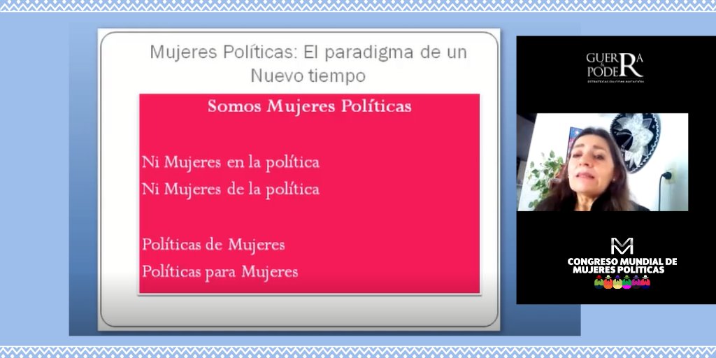 cmmujeres's tweet photo. "El paradigma de la nueva mujer política, es el paradigma de la comunicación, que está en contradicción con el paradigma de la violencia" Dra. @sandradellara del @ObservatorioMMP
.
.
#paradigmadecomunicación #mujerpolítica #ViolenciaDeGenero #IICMMP #guerraypoder https://t.co/Aq19CC0bVx