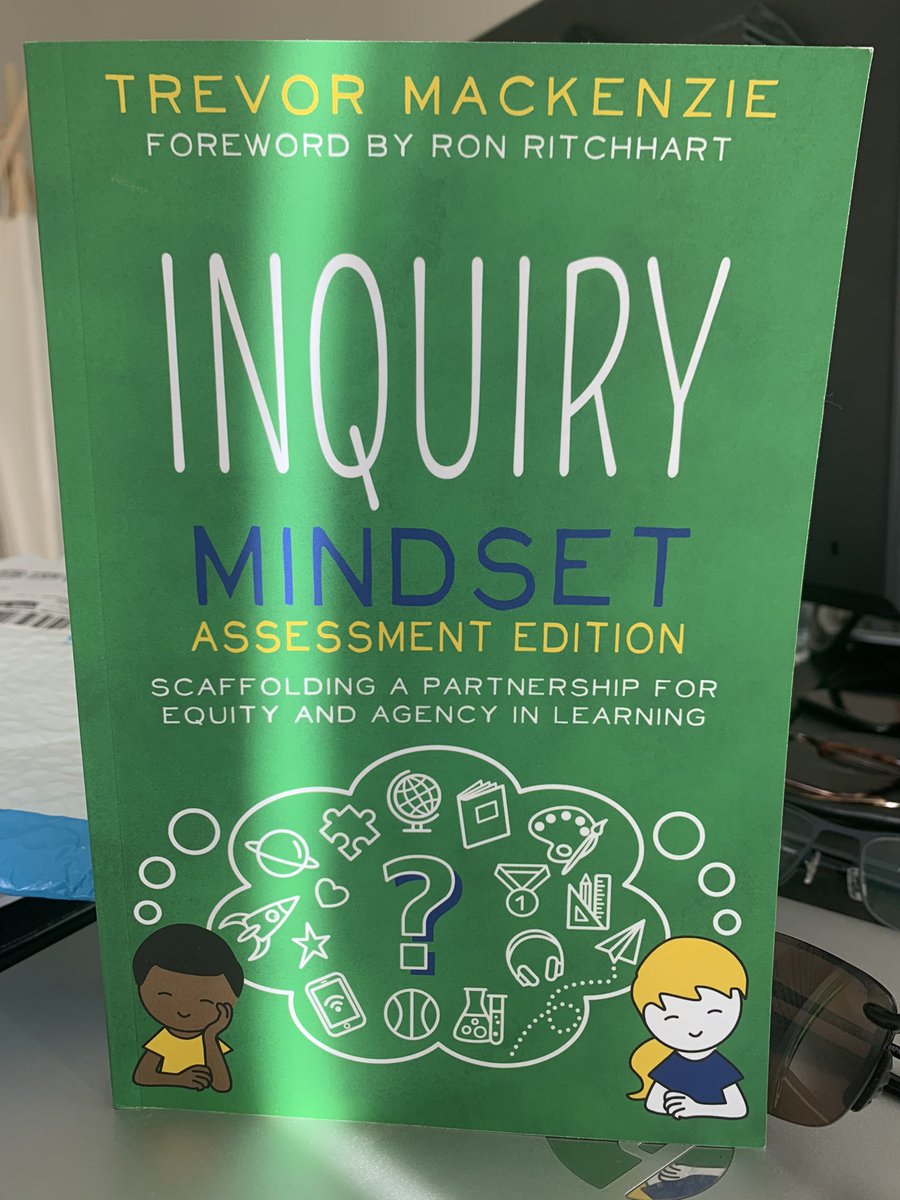 Looking forward to reading Inquiry Mindset <a href="/trev_mackenzie/">Trevor MacKenzie</a> Arrived today.