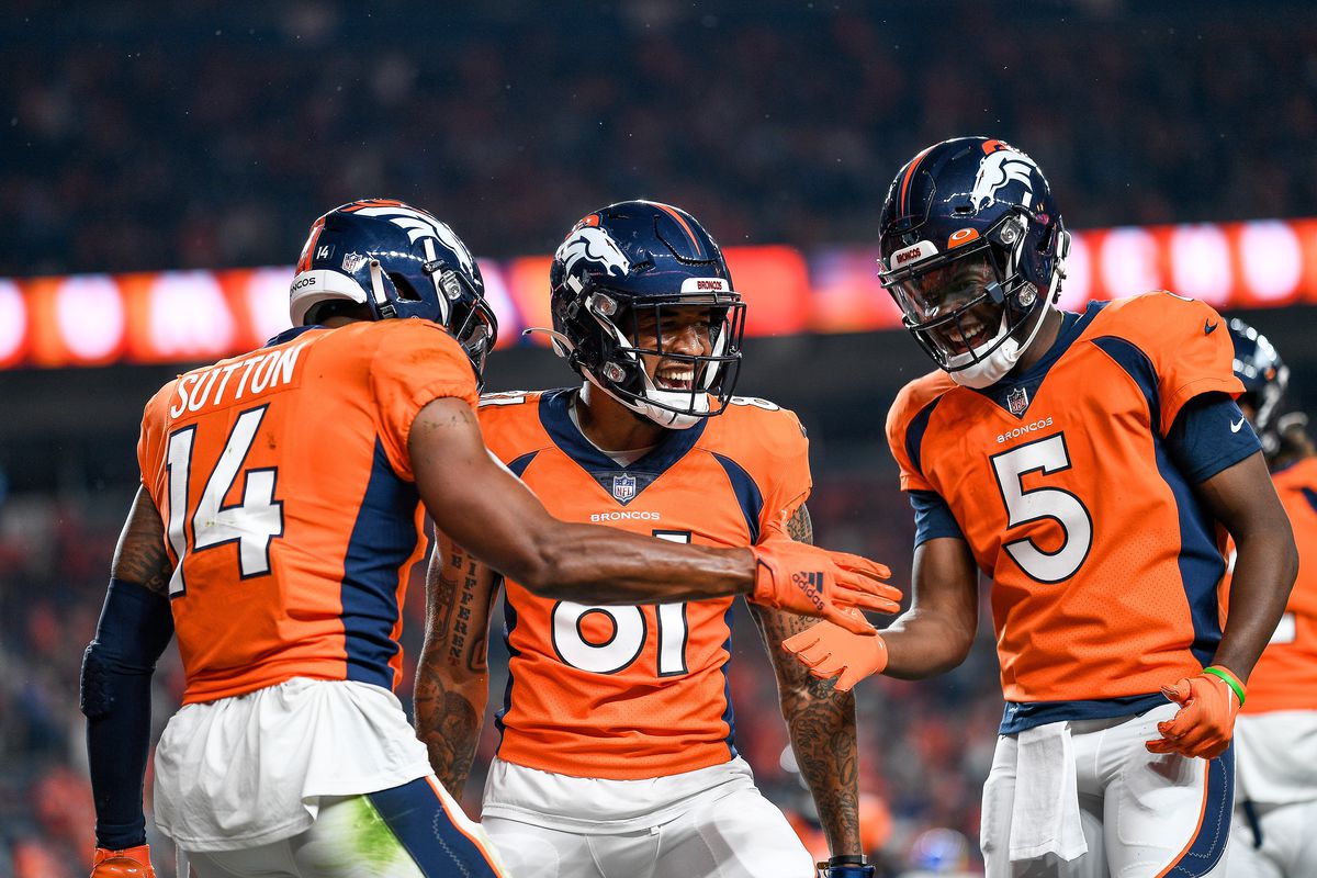 OddsCovers's tweet photo. Who Will Lead The Denver #Broncos In Regular Season Receiving TDs #NFL Odds - The Fav Courtland Sutton at -110 - https://t.co/2eBMTSa1fT https://t.co/YdbvyHdyiU