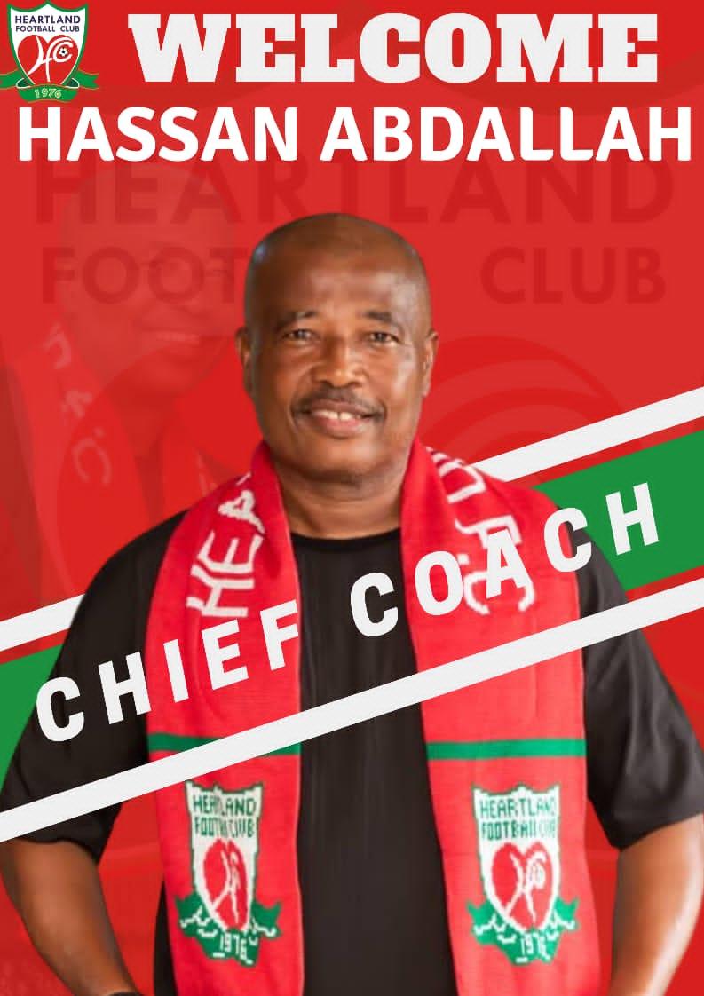 mekus102's tweet photo. Heartland today signed on Hassan Abdallah as Chief Coach for next season.
He is the elder brother of former Wikki Tourists handler,  Usman Abdallah 

#NPFLTransferNews 
#NPFLGossip https://t.co/k68TS30lLM